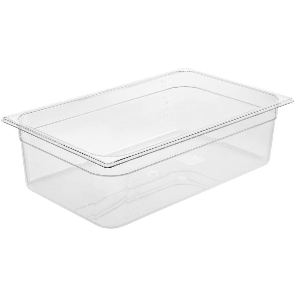 VEGA GN-Behälter Trigno 1/1; GN 1/1, 20000 ml, 53x32.5x15 cm (LxBxT); transparent