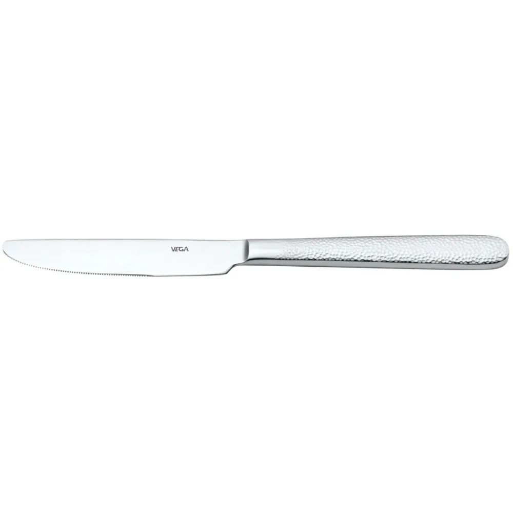 VEGA Menümesser Martello; 22.7 cm (L); silber, Griff silber; 12 Stück / Pack