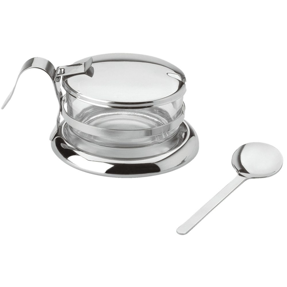PULSIVA Parmesandose Ambiance; 16x7.7 cm (ØxH); silber/transparent