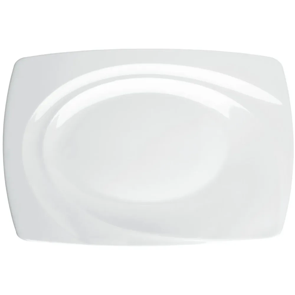 VEGA Platte Vilano rechteckig; 28x19 cm (LxB); weiss; rechteckig; 6 Stück / Pack