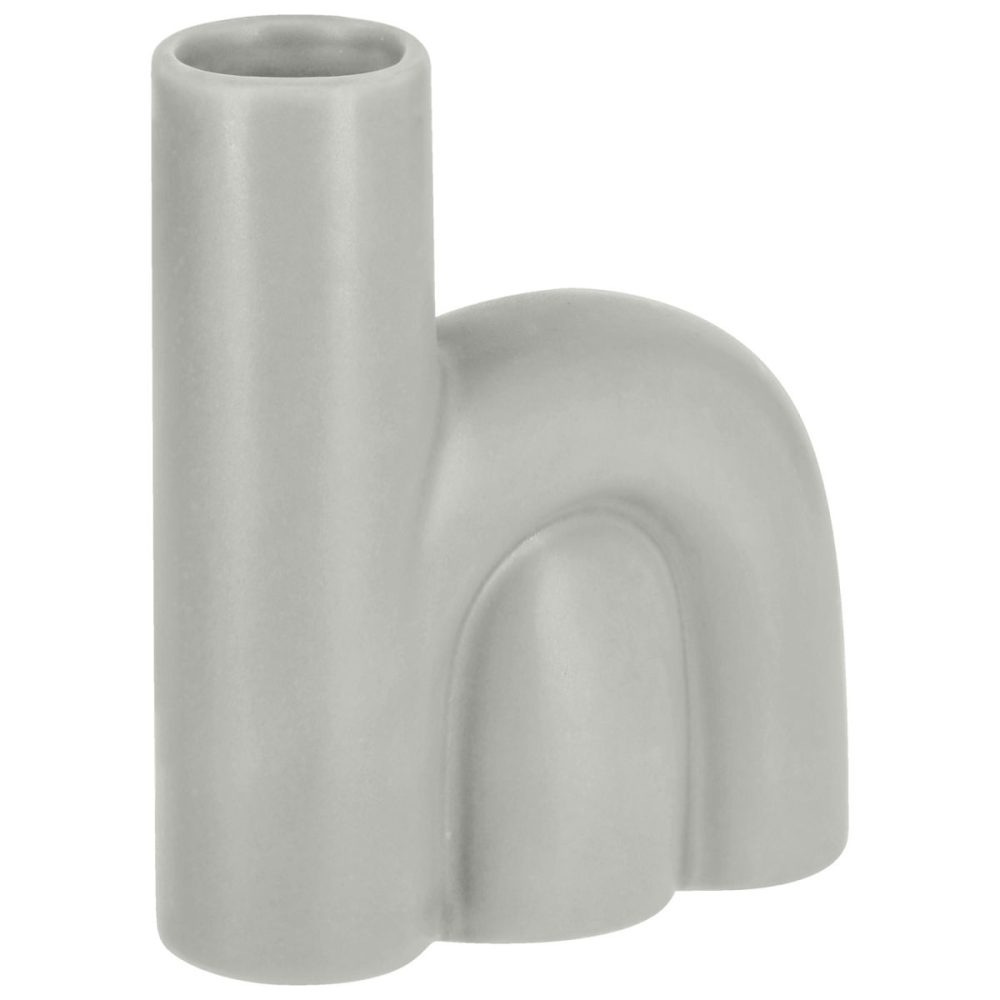 Vase Sami klein; 10.8x4x12.6 cm (LxBxH); grau