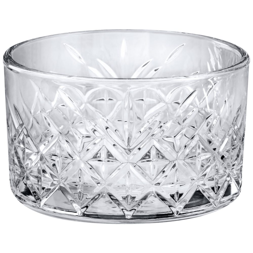 Pasabahçe Glasschale Timeless; 225 ml, 9x5.4 cm (ØxH); transparent; 4 Stück / Pack