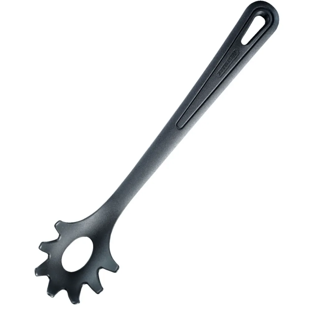 Westmark Spaghetti-/Servierlöffel Gentle; 30x6.5 cm (LxB); schwarz; 2 Stück / Pack