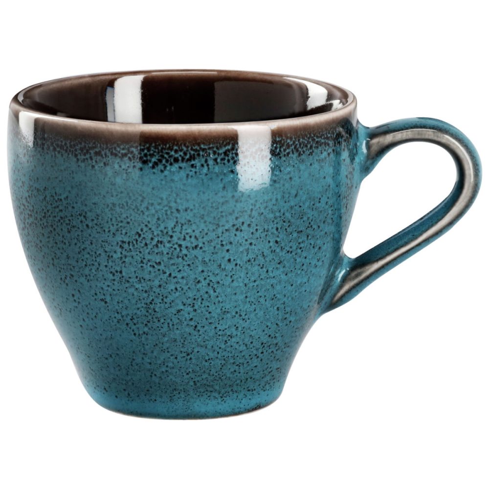 VEGA Espresso-Obertasse Oriento; 110 ml, 6.8x6.1 cm (ØxH); blau; 6 Stück / Pack