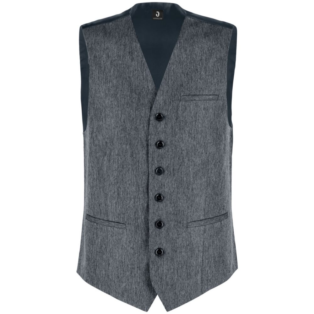 JOBELINE Herren Weste Charleston; Kleidergrösse 54; graublau
