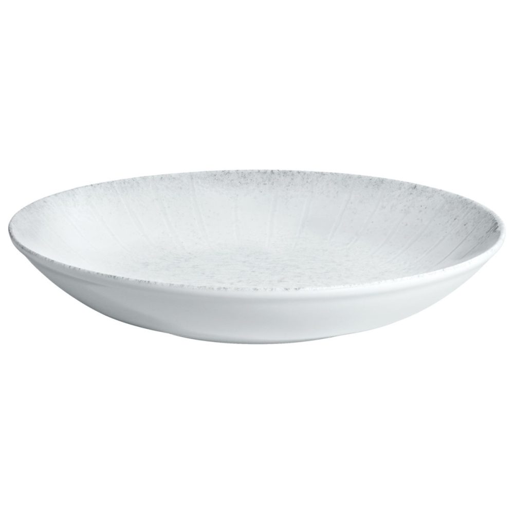 VEGA Teller tief Caju ohne Fahne; 600 ml, 22 cm (Ø); weiss/grau; rund; 6 Stück / Pack