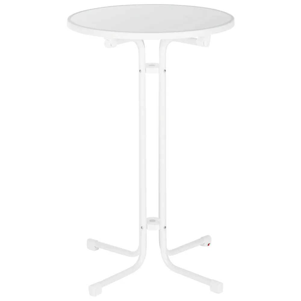 PULSIVA Stehtisch Circle; 80x110 cm (ØxH); weiss; rund