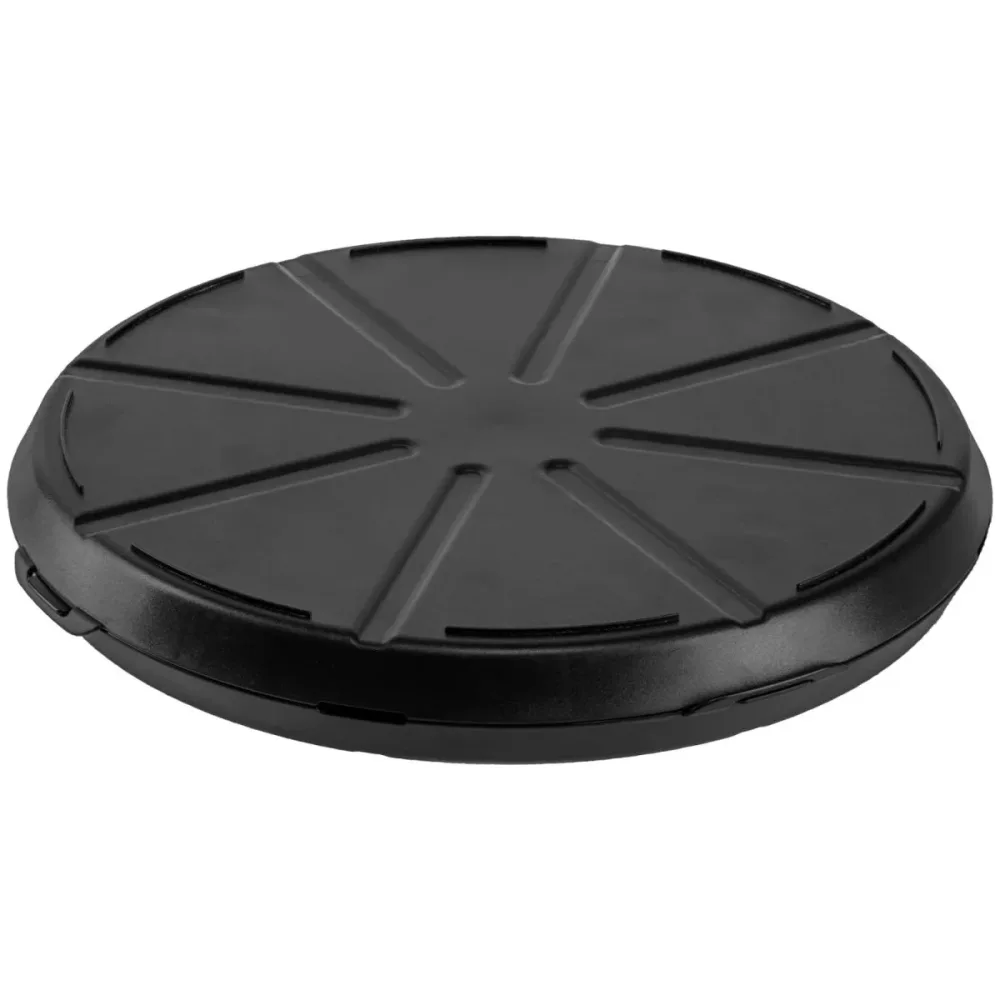 elasto REuse Mehrweg Pizza-Box Yari Neo; 35.8x4.9 cm (ØxH); schwarz; rund; 10 Stück / Pack