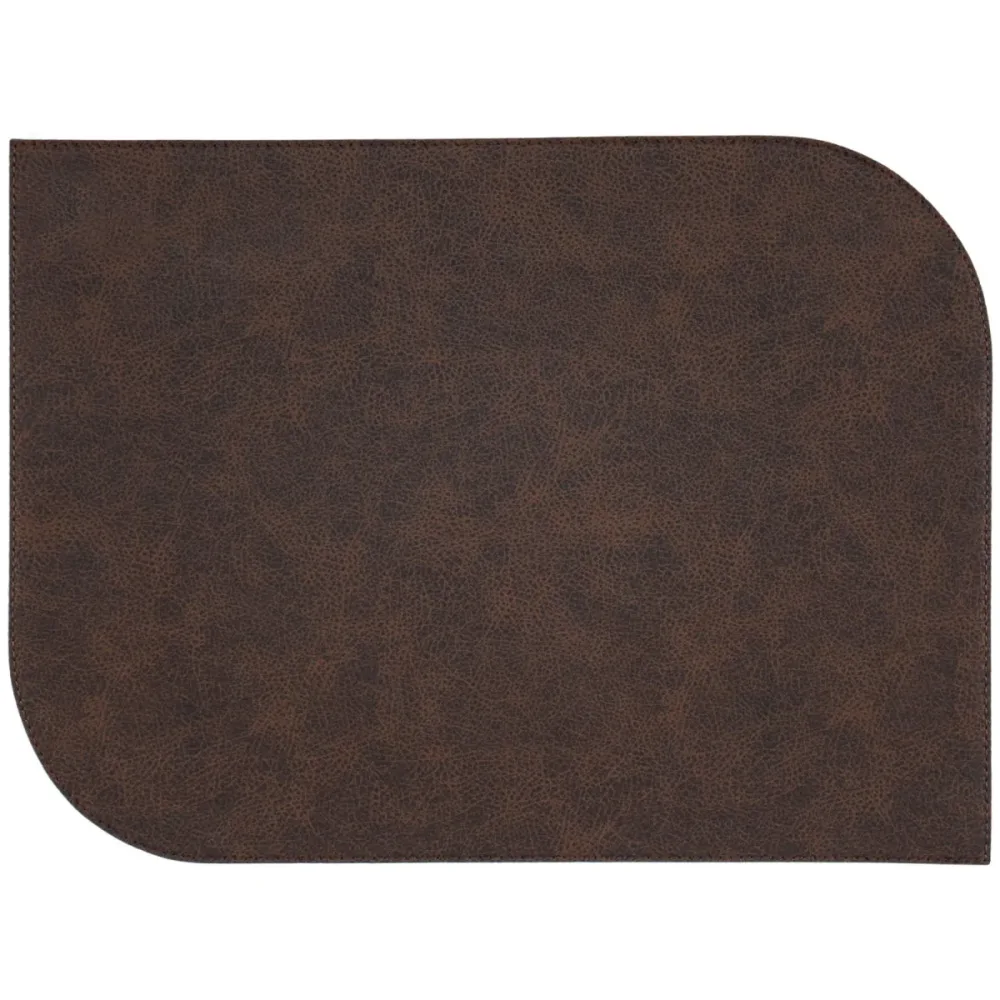 ERWIN M. Tischset Shana 2 runde Ecken; 32.5x44 cm (BxL); braun/taupe; rechteckig; 6 Stück / Pack