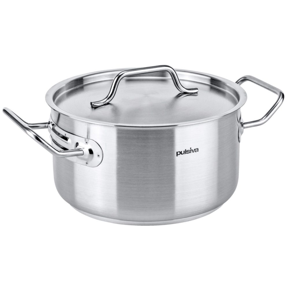 PULSIVA Bratentopf Chef; 8000 ml, 28x12 cm (ØxH); silber