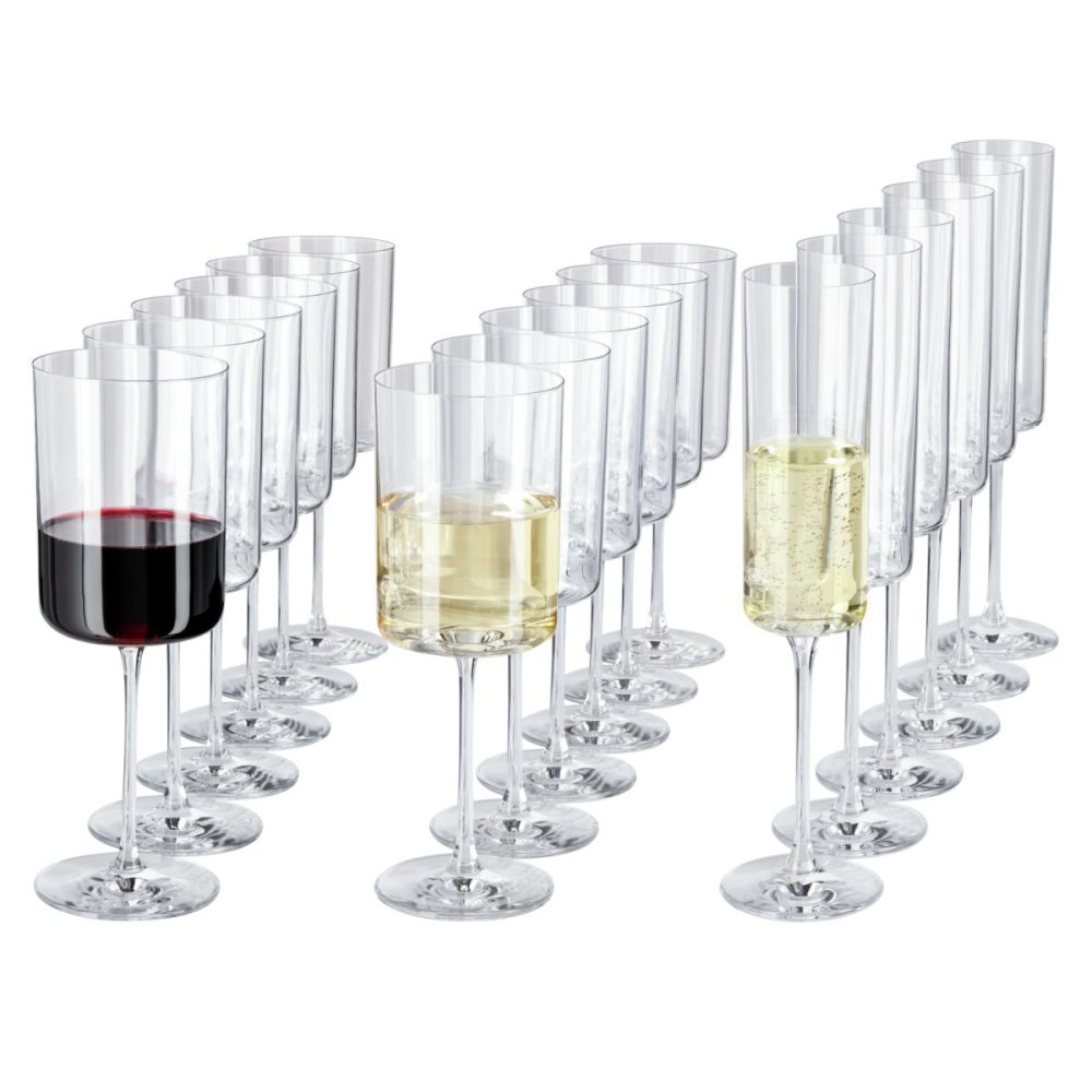 VEGA Kristallglas-Set Lya 18-teilig; 23 cm (H); transparent