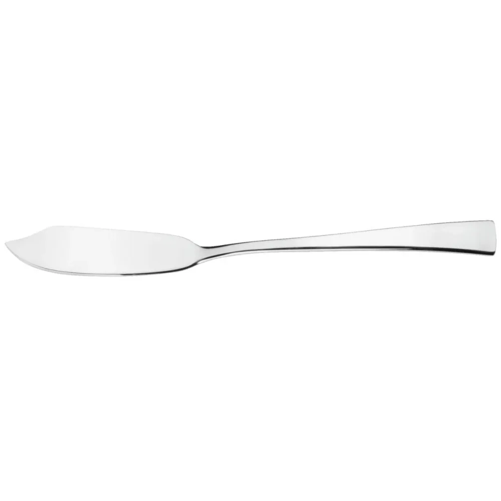 VEGA Fischmesser Controverse; 21.9 cm (L); silber, Griff silber; 12 Stück / Pack