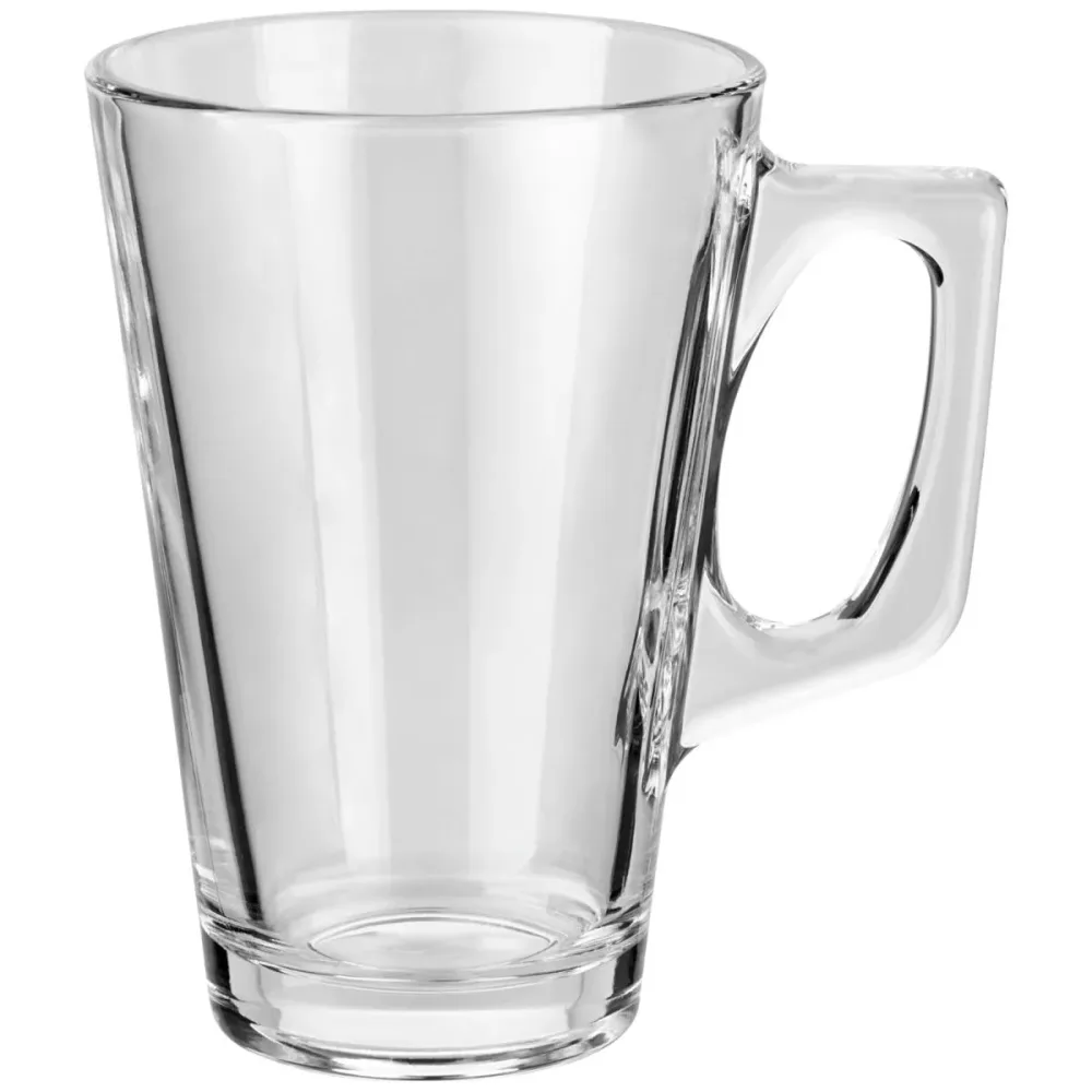 Pasabahçe Latte Macchiato Glas Vela; 250 ml, 10.4x11.2 cm (ØxH); transparent; 12 Stück / Pack
