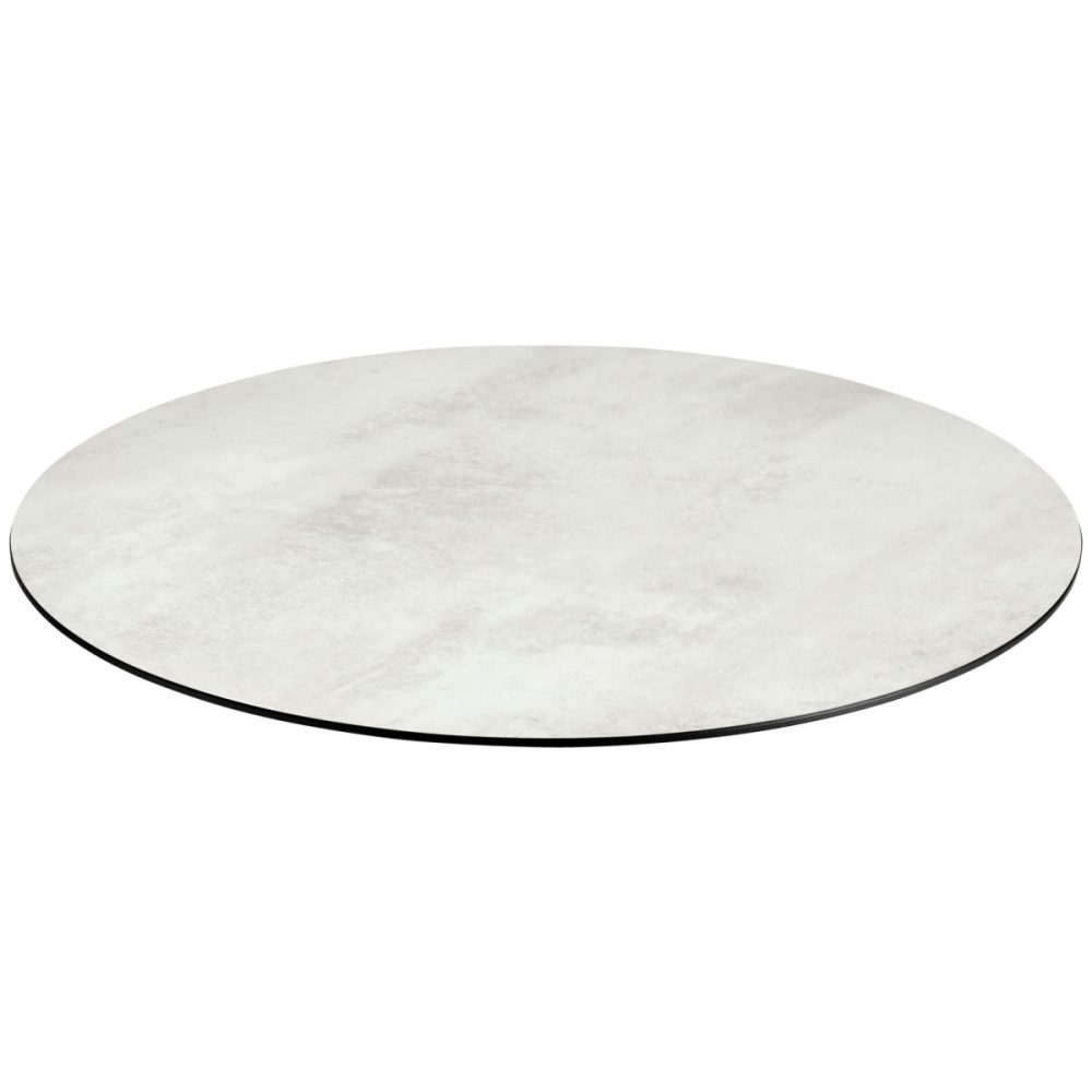 VEGA Outdoor Tischplatte Lift rund; 80 cm (Ø); steingrau; rund