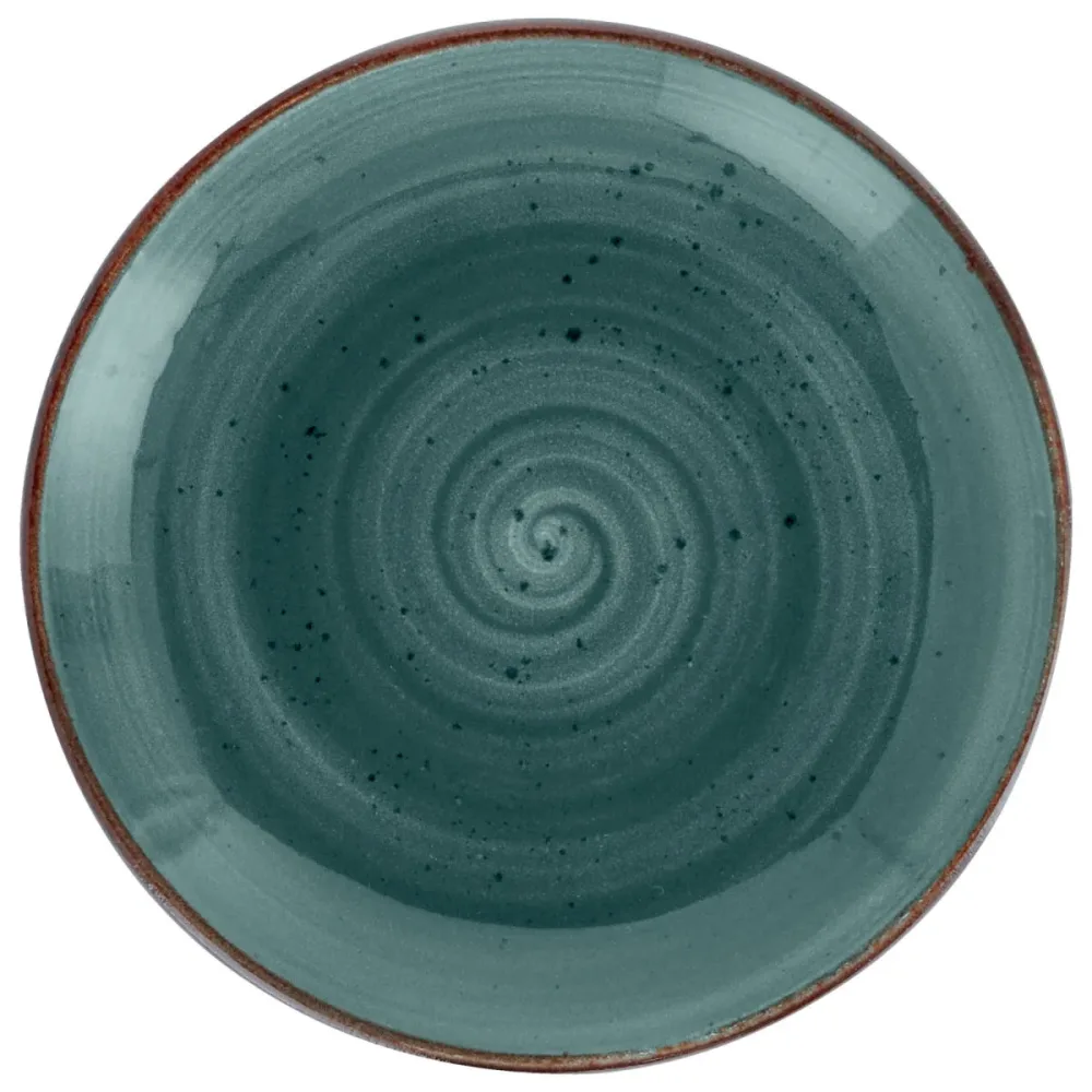 VEGA Teller flach Nebro; 20 cm (Ø); blau; rund; 6 Stück / Pack