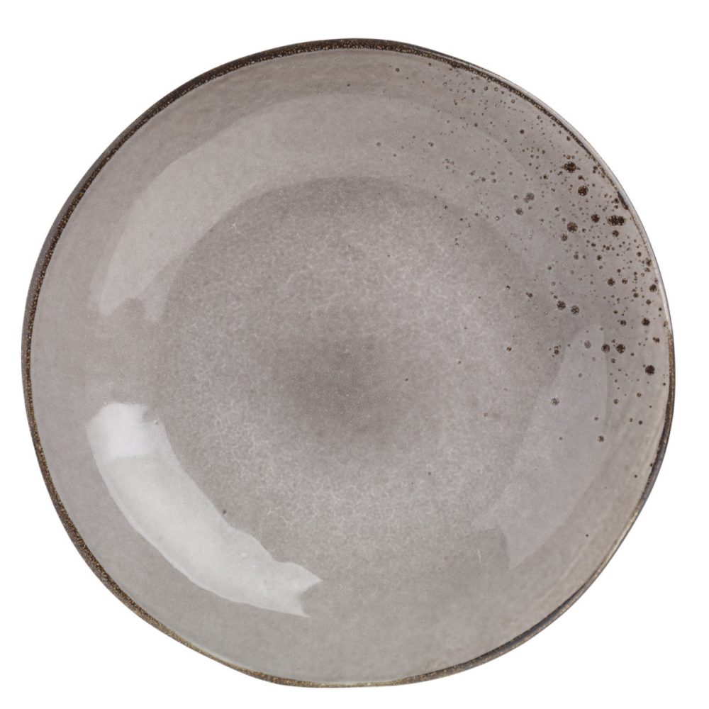 VEGA Teller flach Palana; 27 cm (Ø); grau; rund; 6 Stück / Pack