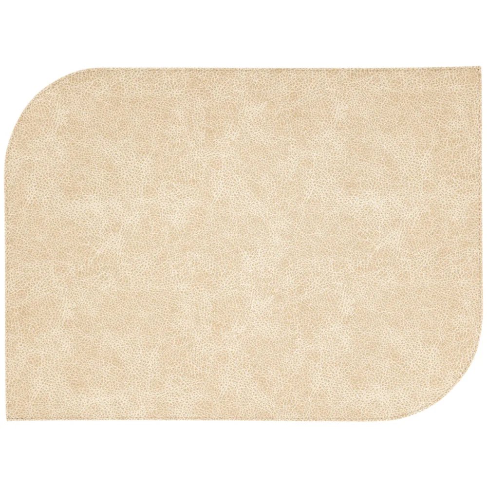 ERWIN M. Tischset Shana 2 runde Ecken; 32.5x44 cm (BxL); beige/taupe; rechteckig; 6 Stück / Pack