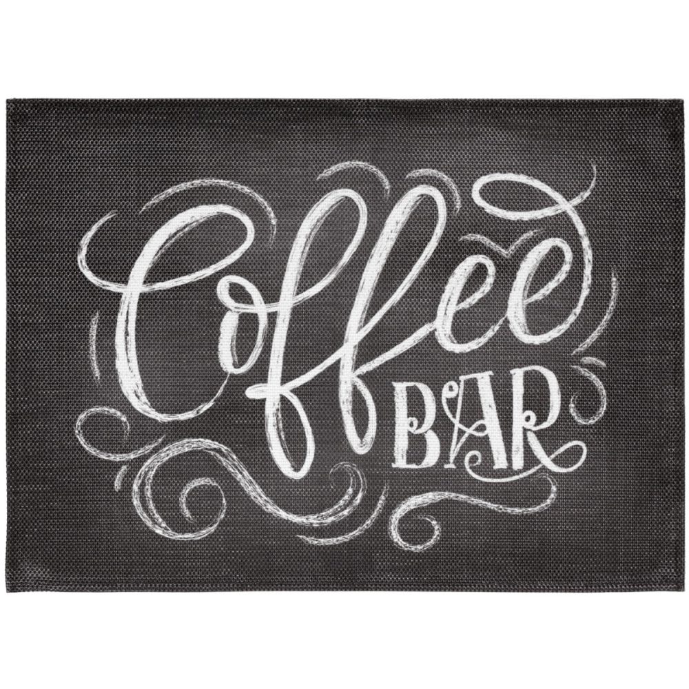 ERWIN M. Tischset Tenoris Coffee; 33x45 cm (BxL); schwarz; 4 Stück / Pack