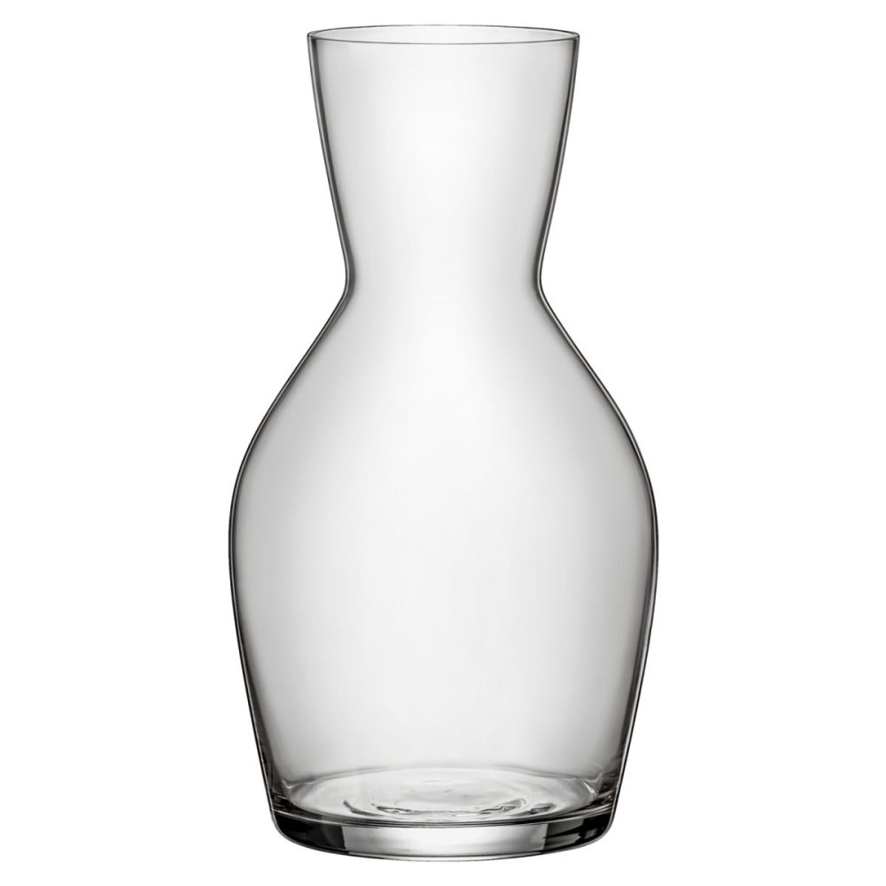 Bormioli Rocco Karaffe Ypsilon Wine mit Eichstrich; 1140 ml, 11.5x21.5 cm (ØxH); transparent; 1 l Eichstrich, 6 Stück / Pack