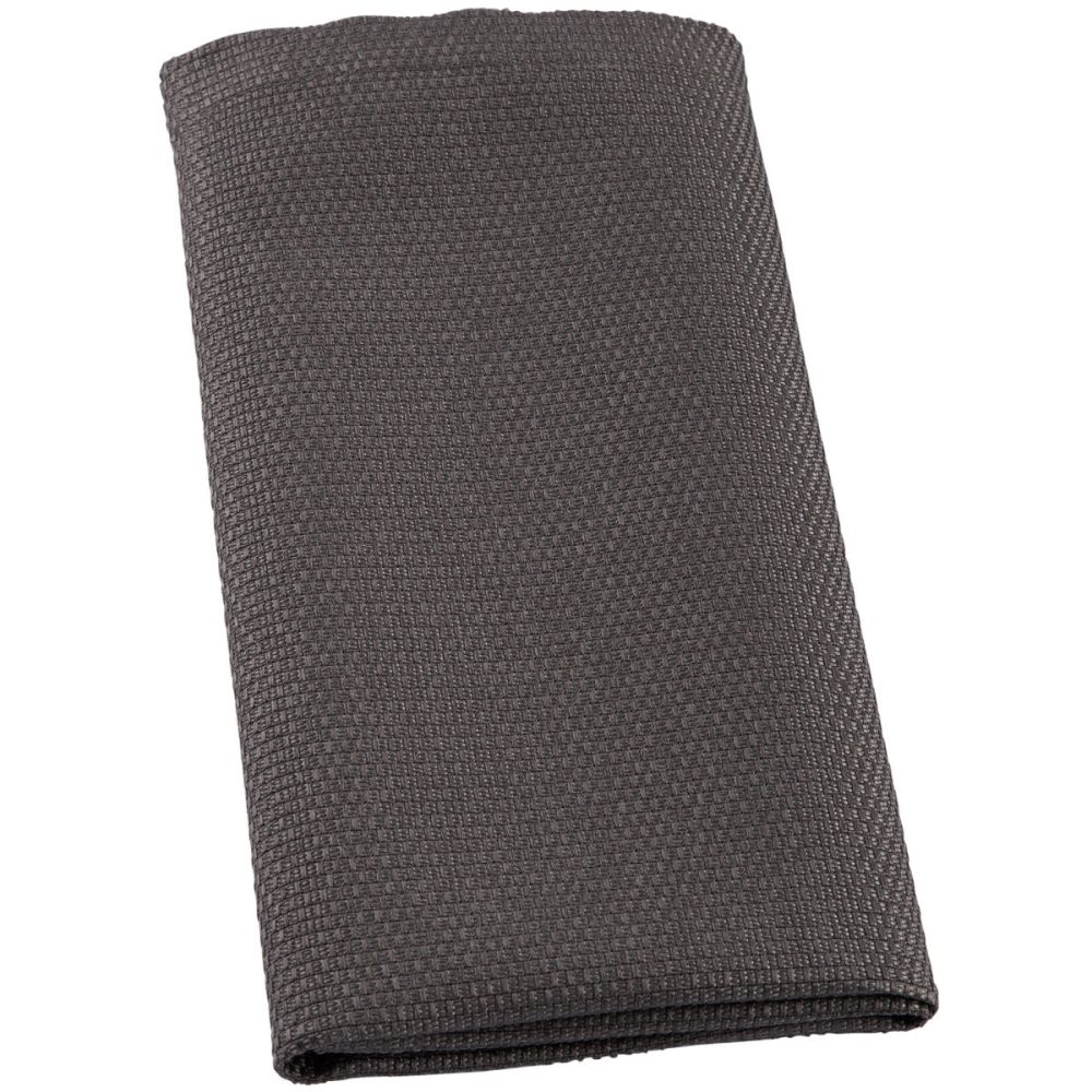 ERWIN M. Serviette Ambita Jacquard; 50x50 cm (BxL); anthrazit; 6 Stück / Pack