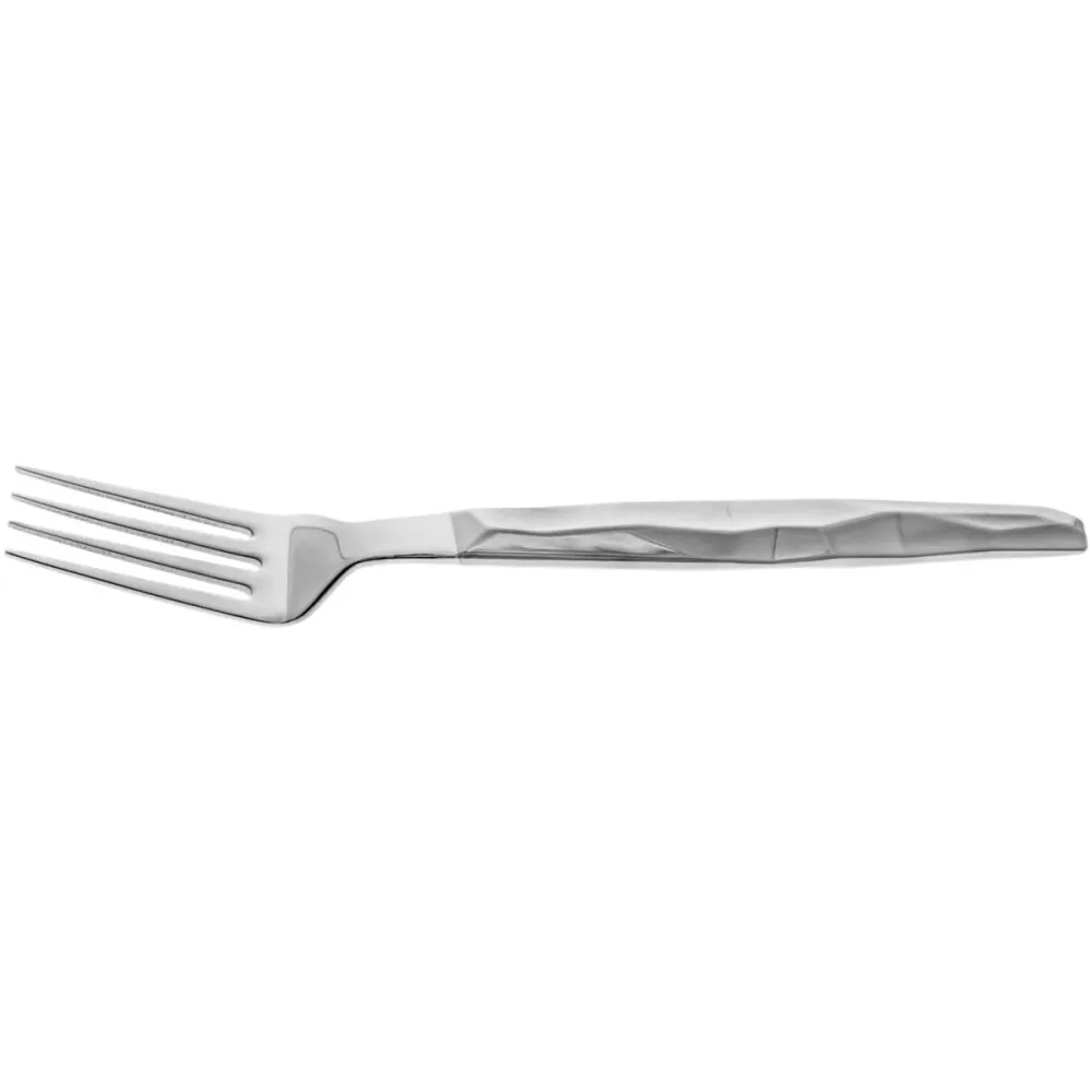 VEGA Menügabel Diamante; 21.5 cm (L); silber, Griff silber; 12 Stück / Pack