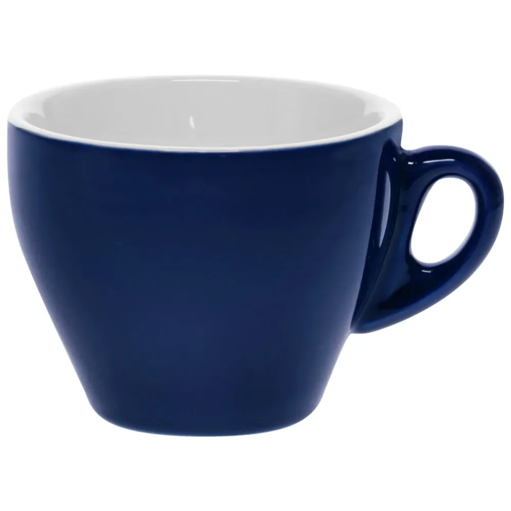 PULSIVA Kaffeetasse Joy 2.0; 200 ml, 9x7 cm (ØxH); blau; rund; 6 Stück / Pack