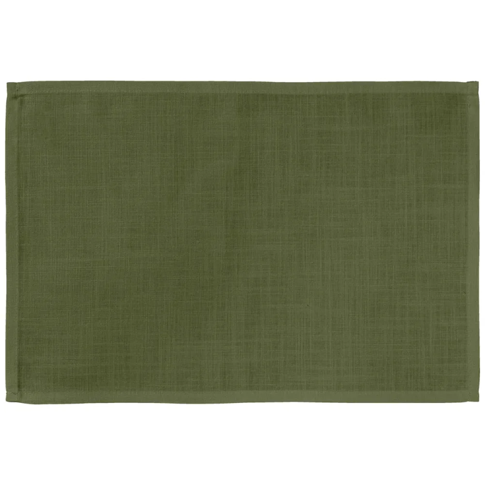ERWIN M. Tischset Ledana; 30x45 cm (BxL); oliv; 4 Stück / Pack
