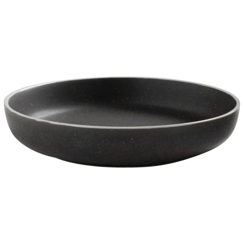 VEGA Teller tief Ossori; 800 ml, 21x4.5 cm (ØxH); dunkeltaupe; rund; 6 Stück / Pack