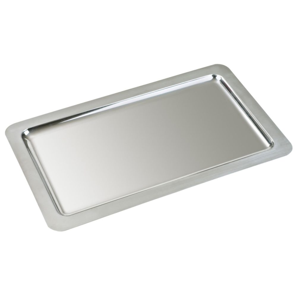 PULSIVA GN-Tablett 1/1 Calvis; GN 1/1, 53x32.5 cm (LxB); silber; rechteckig
