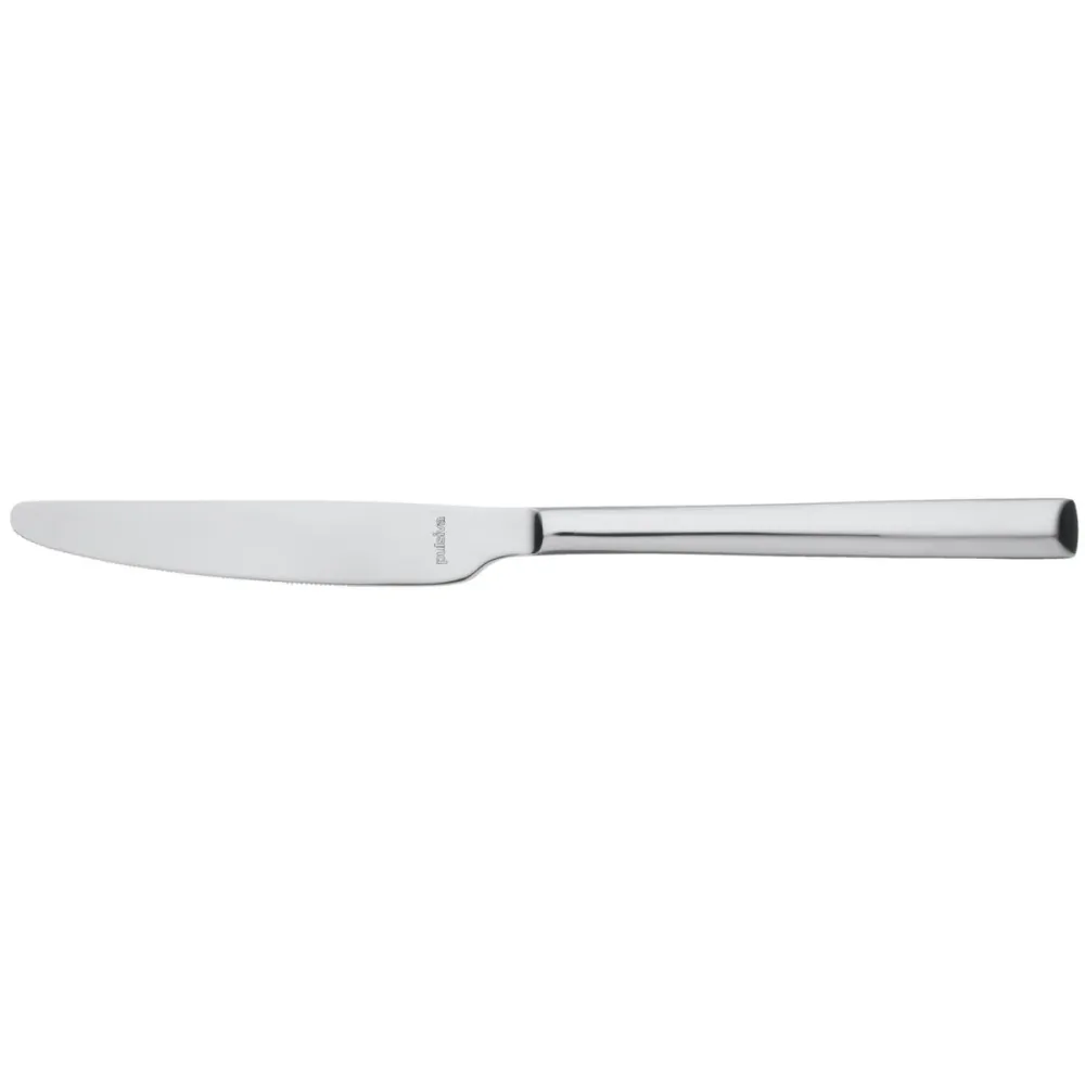 PULSIVA Menümesser Lissabon; 23 cm (L); silber, Griff silber; 12 Stück / Pack
