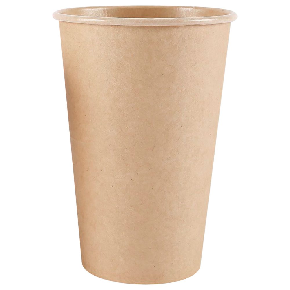 NATUREStar Trinkbecher Kraft Bio; 300 ml, 8x11.2 cm (ØxH); braun; 50 Stück / Pack