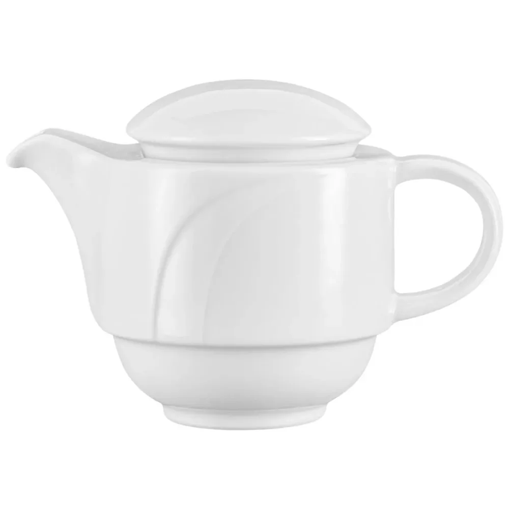PULSIVA Kaffeekännchen Melody; 350 ml, 16.5x11 cm (ØxH); weiss; 6 Stück / Pack