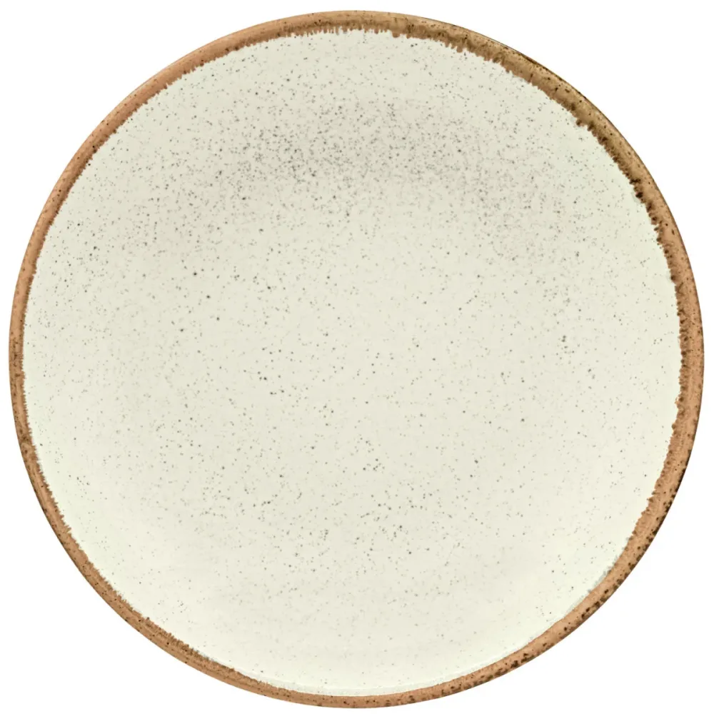 VEGA Teller flach Sidina; 20 cm (Ø); beige; rund; 6 Stück / Pack