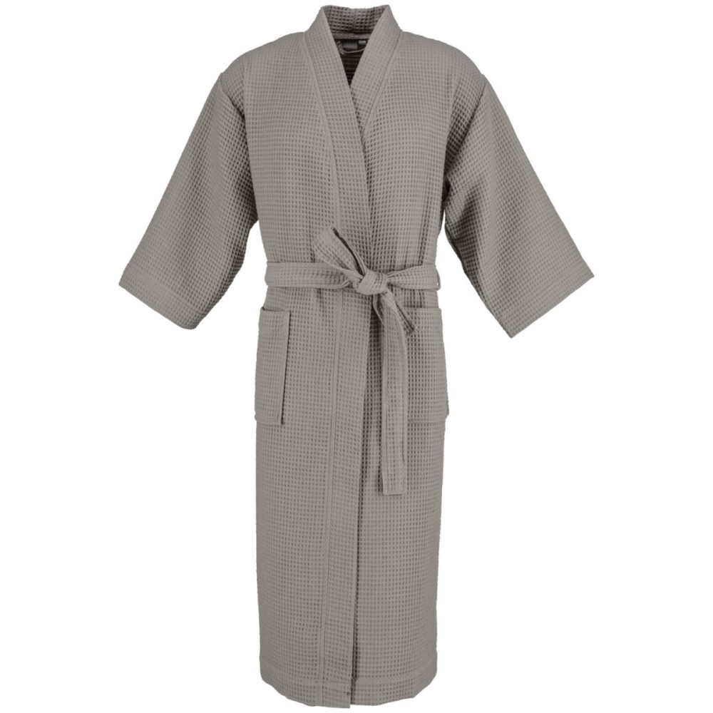 ERWIN M. Bademantel Mino; Kleidergrösse L/XL; taupe