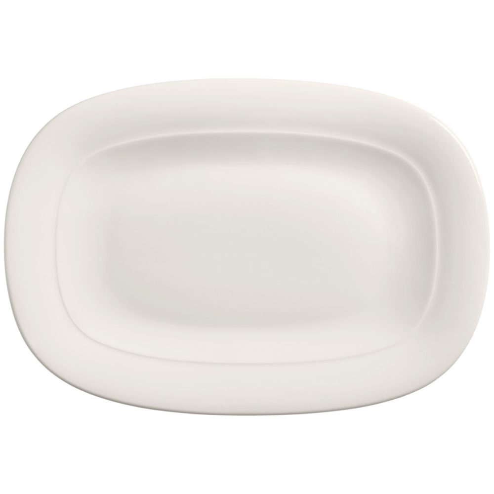 VEGA Platte Premiora oval; 26.5x18.5x2.5 cm (LxBxH); cremeweiss; oval; 12 Stück / Pack