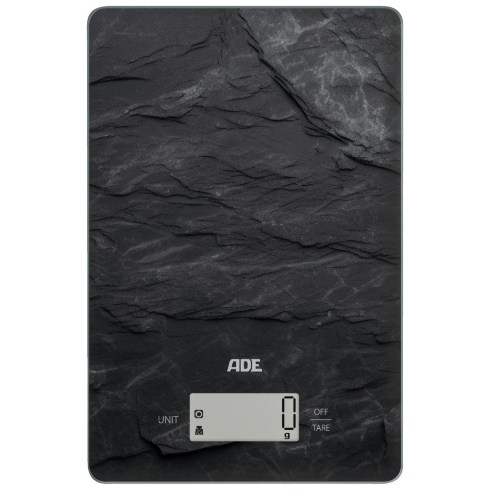 ADE Digitale Küchenwaage Julia; 23x15x2 cm (LxBxH); schwarz