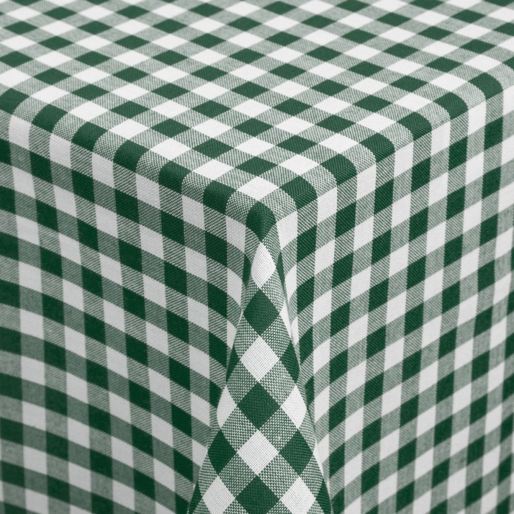 ERWIN M. Tischdecke Chatelete; 80x80 cm (BxL); grün/weiss; quadratisch