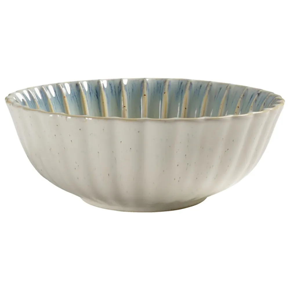 VEGA Schale Flora; 1800 ml, 23.2x8.6 cm (ØxH); blau/beige; rund; 2 Stück / Pack