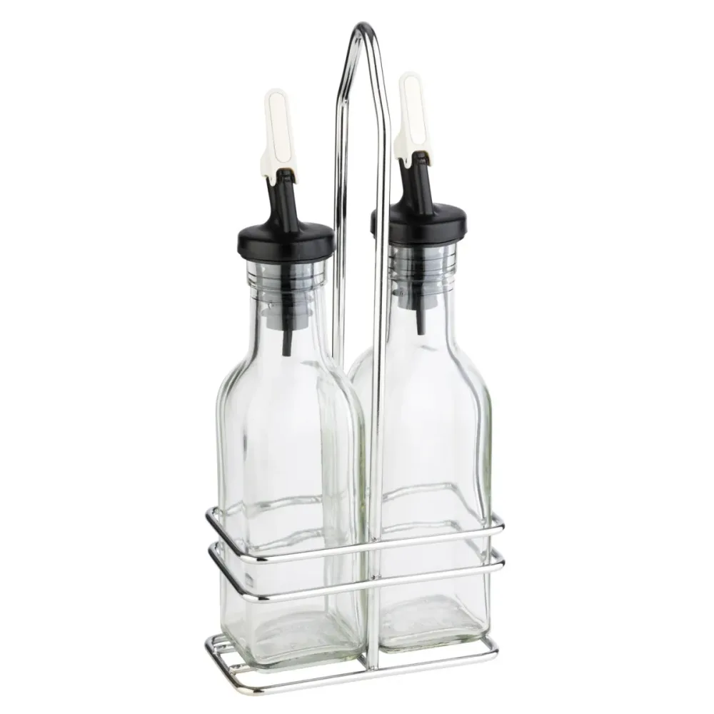 APS Essig- & Öl-Menage; 120 ml, 5.5x24 cm (BxH); transparent