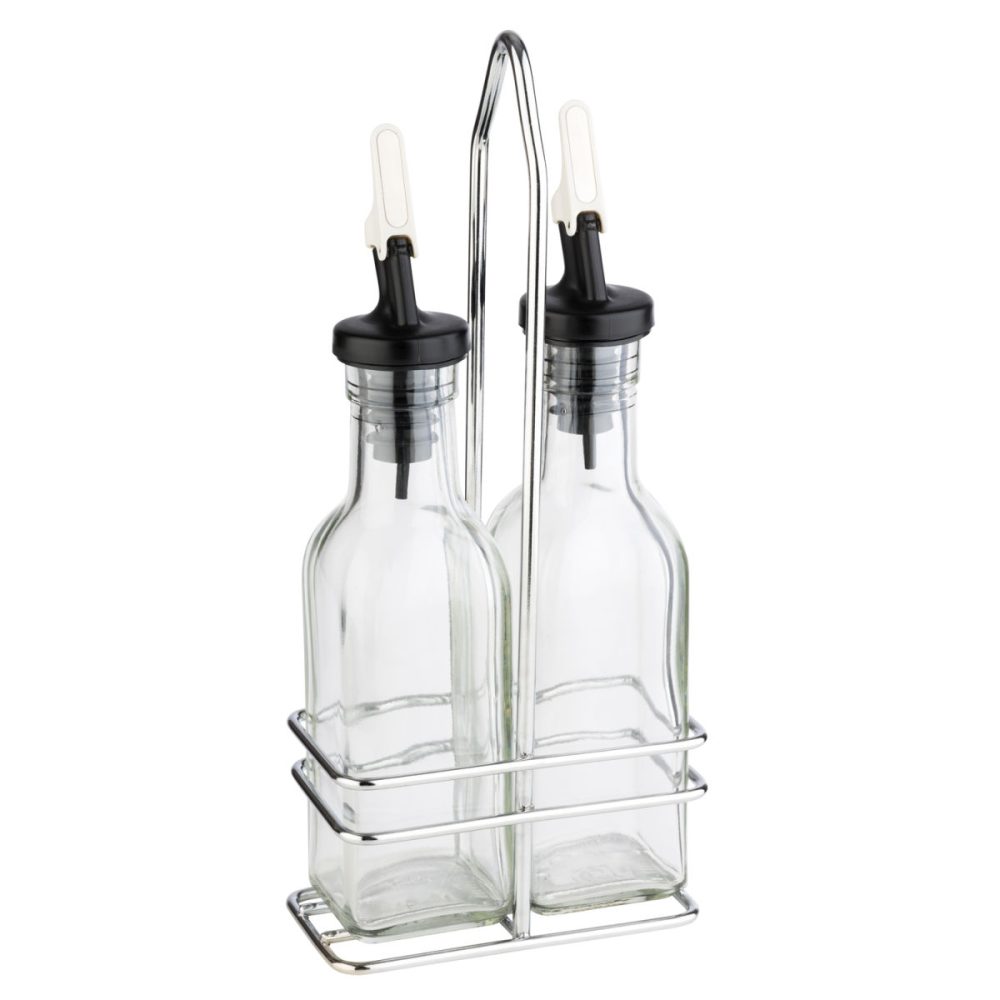APS Essig- & Öl-Menage; 120 ml, 5.5x24 cm (BxH); transparent