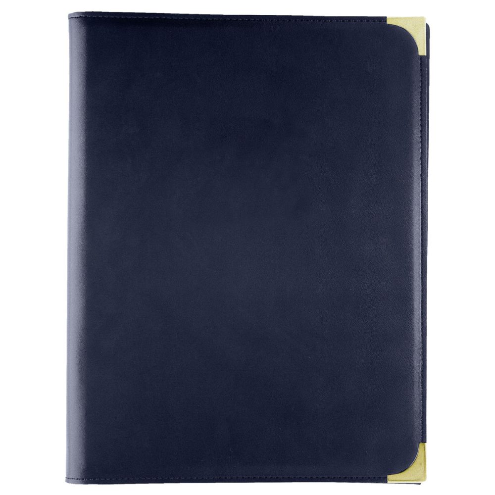 PULSIVA Speisekarte Veta DIN A4; DIN A4, 25.5x33 cm (BxH); blau/gold