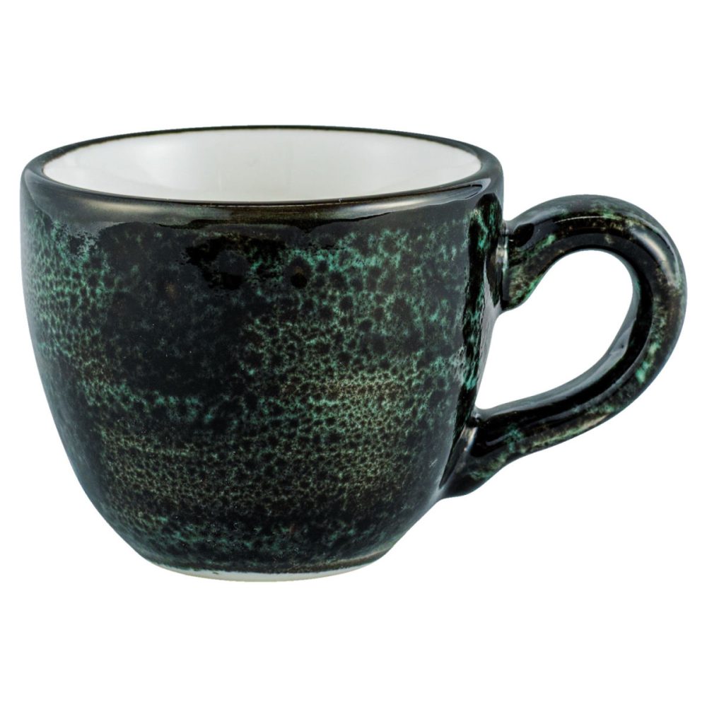 VEGA Espressotasse Black Reef; 100 ml, 6.2x5.4 cm (ØxH); grün/schwarz; 6 Stück / Pack