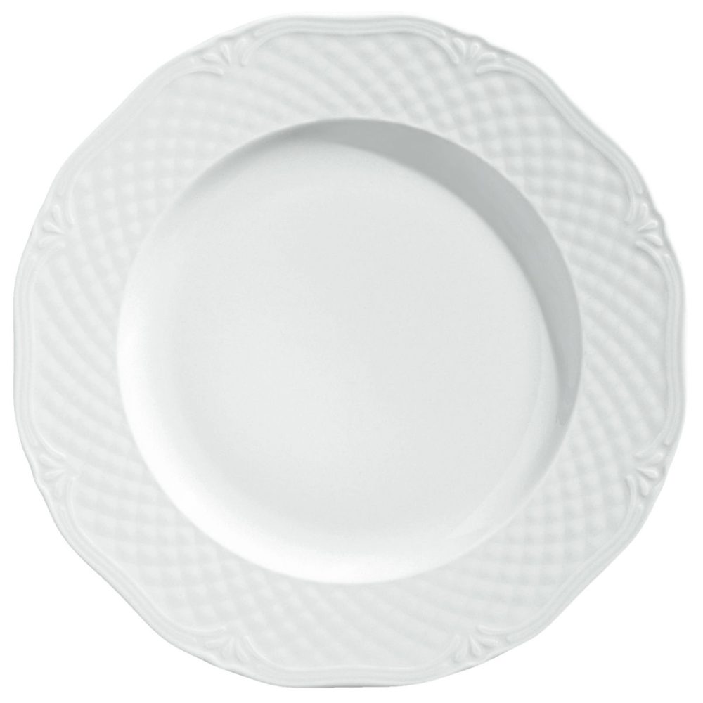 VEGA Teller flach Zürich; 19 cm (Ø); weiss; rund; 6 Stück / Pack