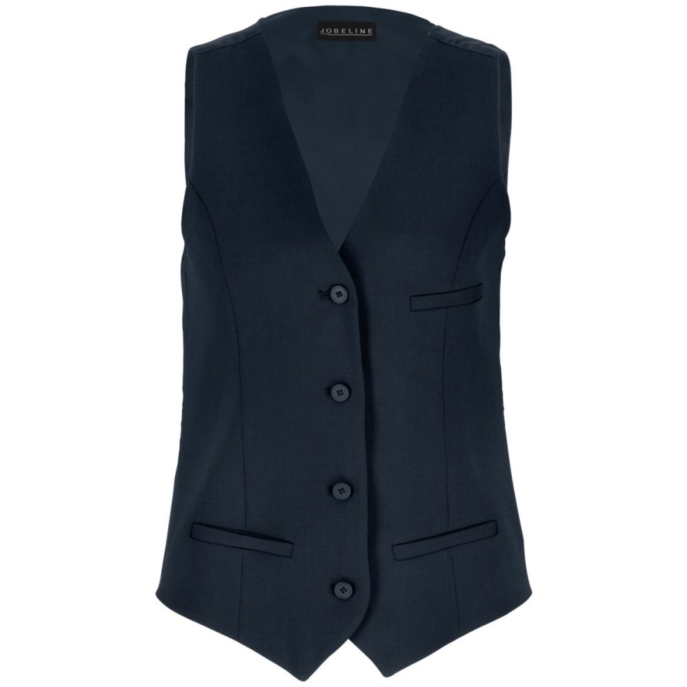 JOBELINE Damen Weste Tommy; Kleidergrösse 34; navy