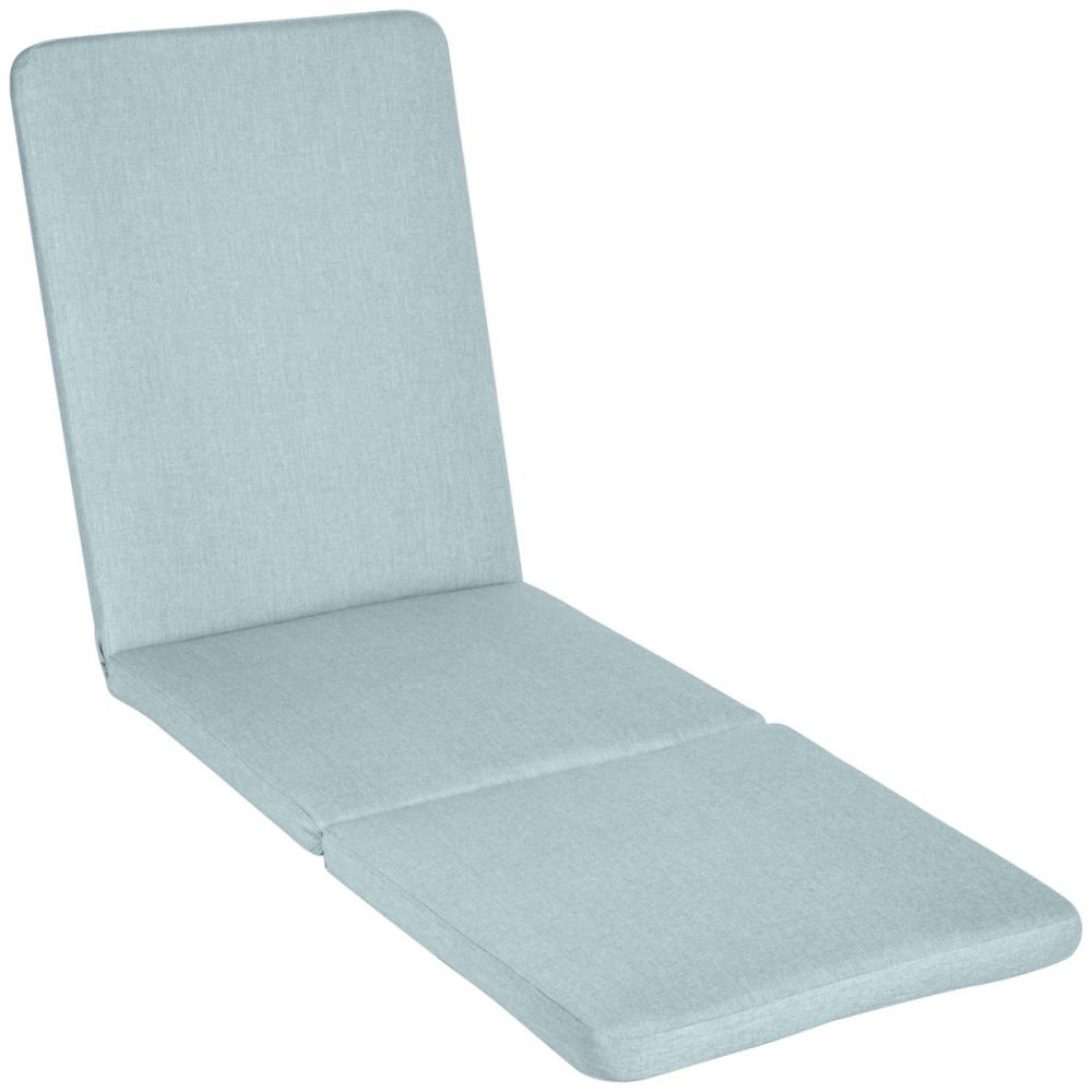 VEGA Liegenauflage Melrose/Metropolitan; 196x60x5 cm (BxLxH); hellblau meliert