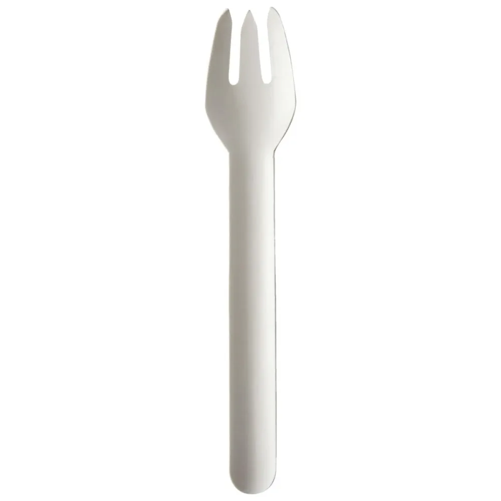 PAPSTAR Einweg-Gabel Pure; 15 cm (L); weiss; 1000 Stück / Pack