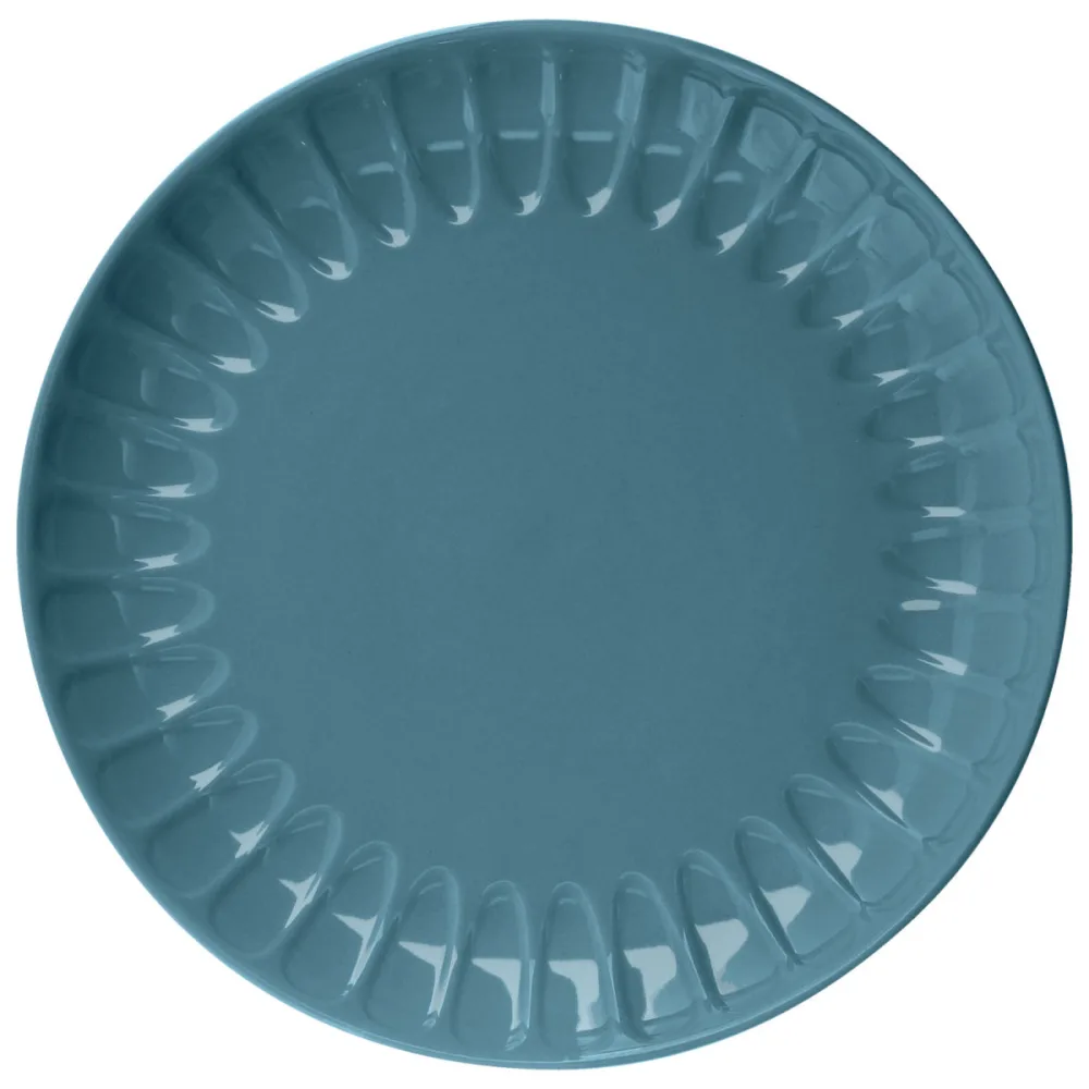 VEGA Teller flach Bel Colore; 21.5 cm (Ø); blau; rund; 6 Stück / Pack