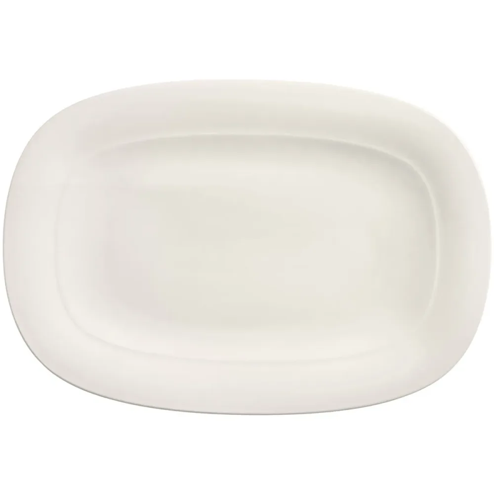 VEGA Platte Premiora oval; 38.5x26.5x3 cm (LxBxH); cremeweiss; oval; 12 Stück / Pack