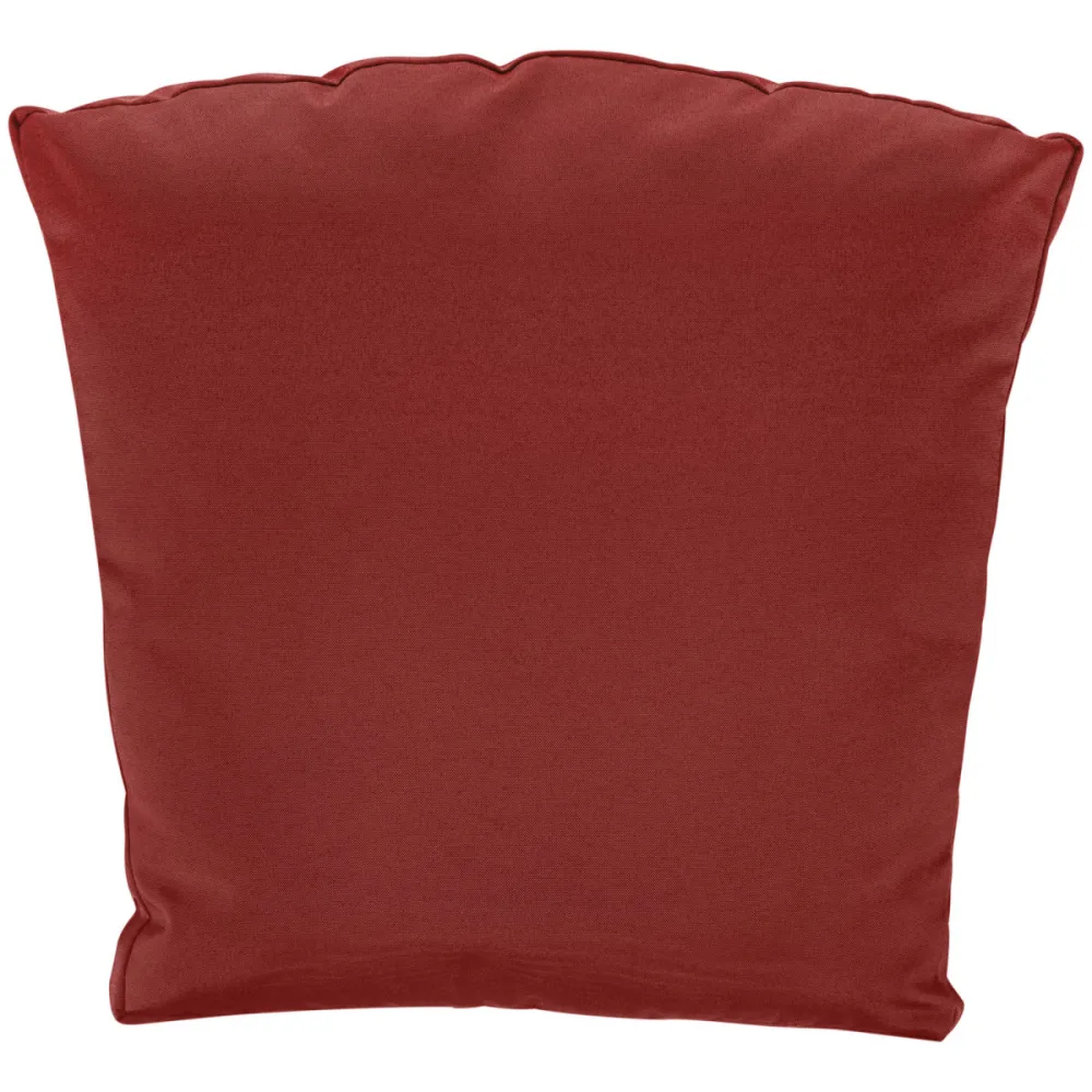 VEGA Rückenkissen Esperia; 50x12x45 cm (BxLxH); karminrot; einfarbig, konisch; 2 Stück / Pack