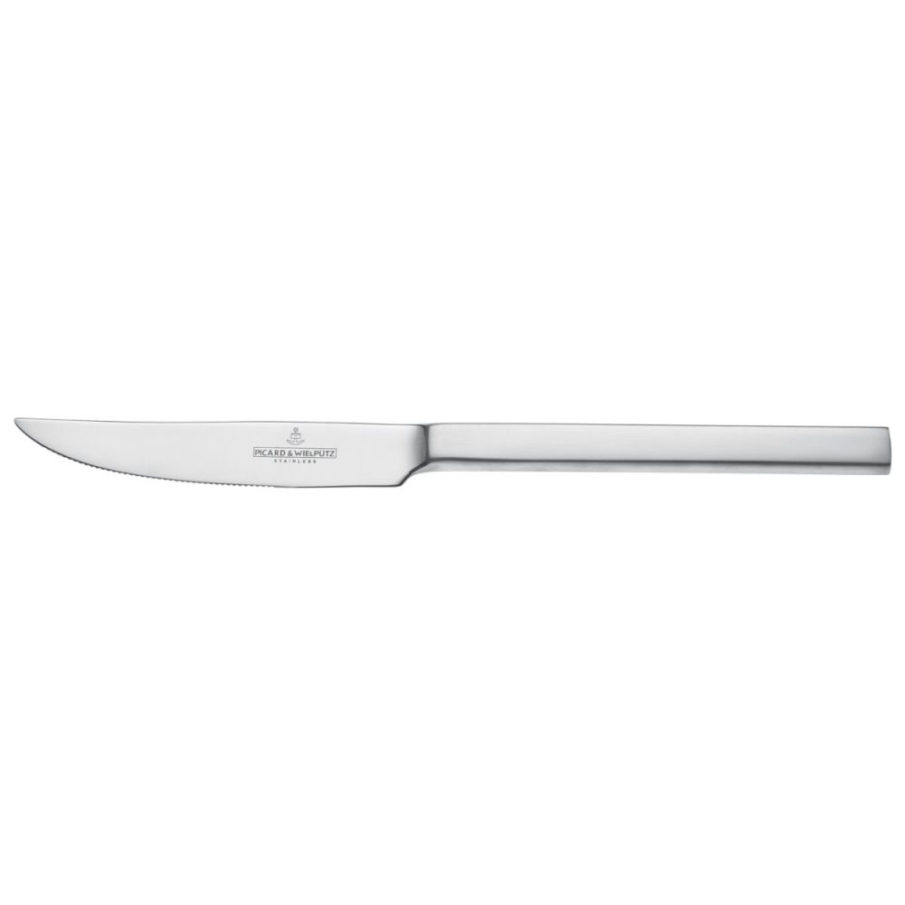 Picard + Wielpütz Steakmesser Girona matt; 23 cm (L); silber; 12 Stück / Pack